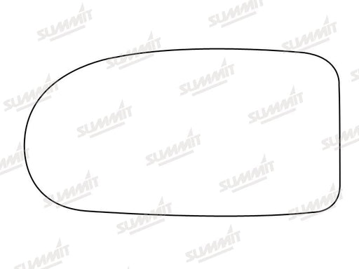Summit Stick-On Standard Mirror Glass fits Daewoo Nubira LHS Summit - Bars 4 Cars