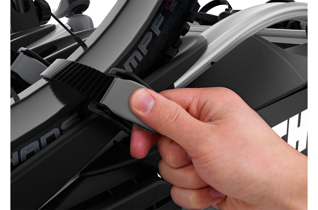 THULE 926021 VeloCompact 3 Bike Cycle Carrier Tow Bar Mounted Bike Rack Thule - Bars 4 Cars