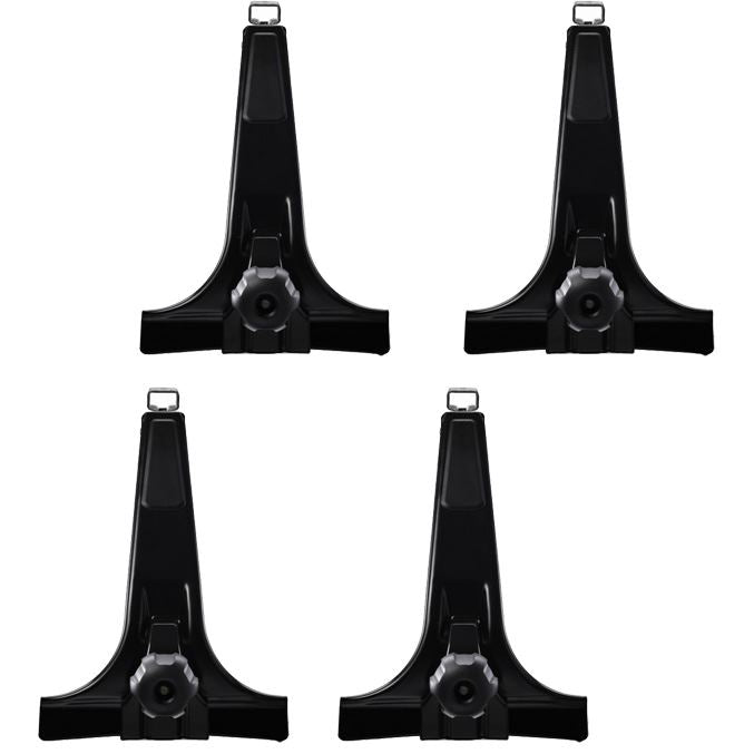 Thule 9531 20cm Super High Foot Pack Rain gutter 953100 - 4 Pack Thule - Bars 4 Cars