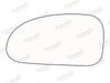 Summit Stick-On Standard Mirror Glass fits Hyundai Coupe LHS Summit - Bars 4 Cars