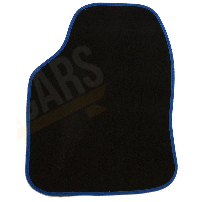 Sakura VR Blue Embroidered Edging Car Mat Set (Front & Rear) Universal Sakura - Bars 4 Cars