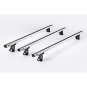 Summit Commercial 3x Aluminium Fixed Pount Roof Bars Rack for Toyota Proace City Summit - Bars 4 Cars