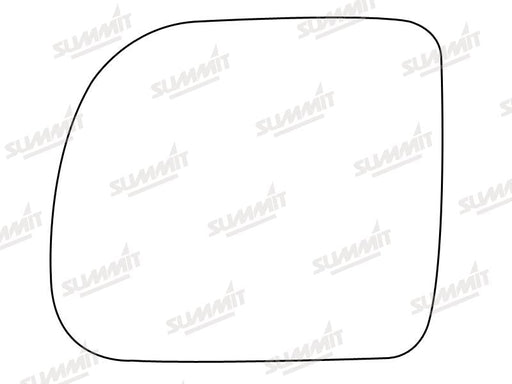 Summit Stick-On Standard Mirror Glass fits Renault Kangoo 98 on LHS Summit - Bars 4 Cars