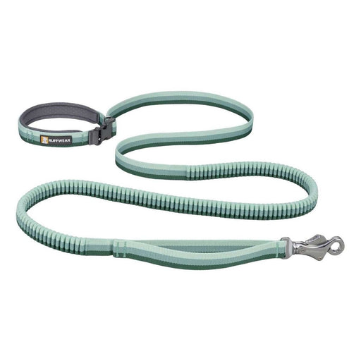 Ruffwear Roamer Bungee Dog Running Lead River Rock Green (2.2 - 3.4m) Ruffwear - Bars 4 Cars