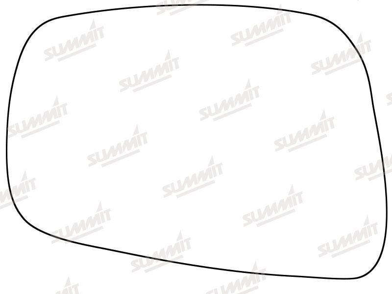 Summit Stick-On Standard Mirror Glass fits Nissan Pathfinder 05 to 09 RHS Summit - Bars 4 Cars