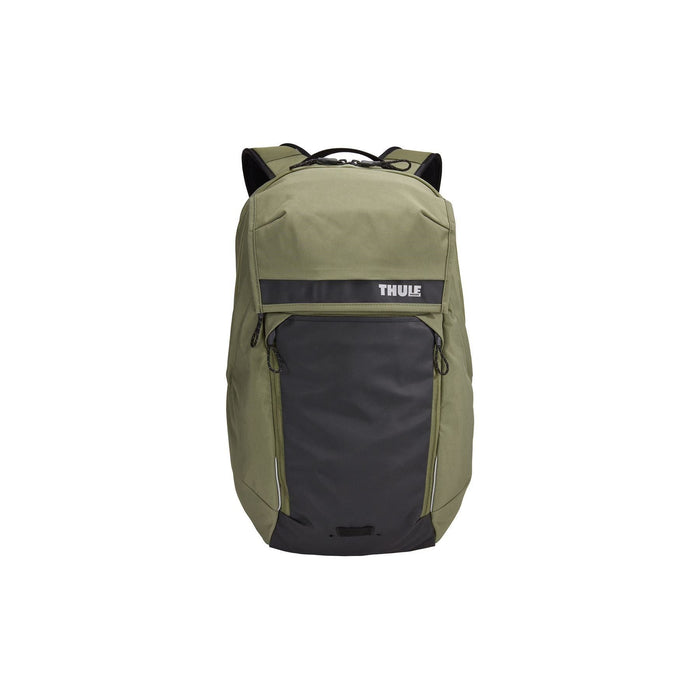 Thule Paramount Commuter Rucksack 27L Olivine Green Cycling Backpack Thule - Bars 4 Cars
