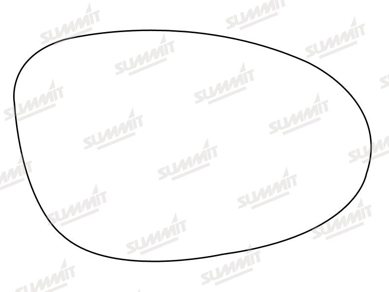 Summit Stick-On Standard Mirror Glass fits Renault Espace RHS Summit - Bars 4 Cars