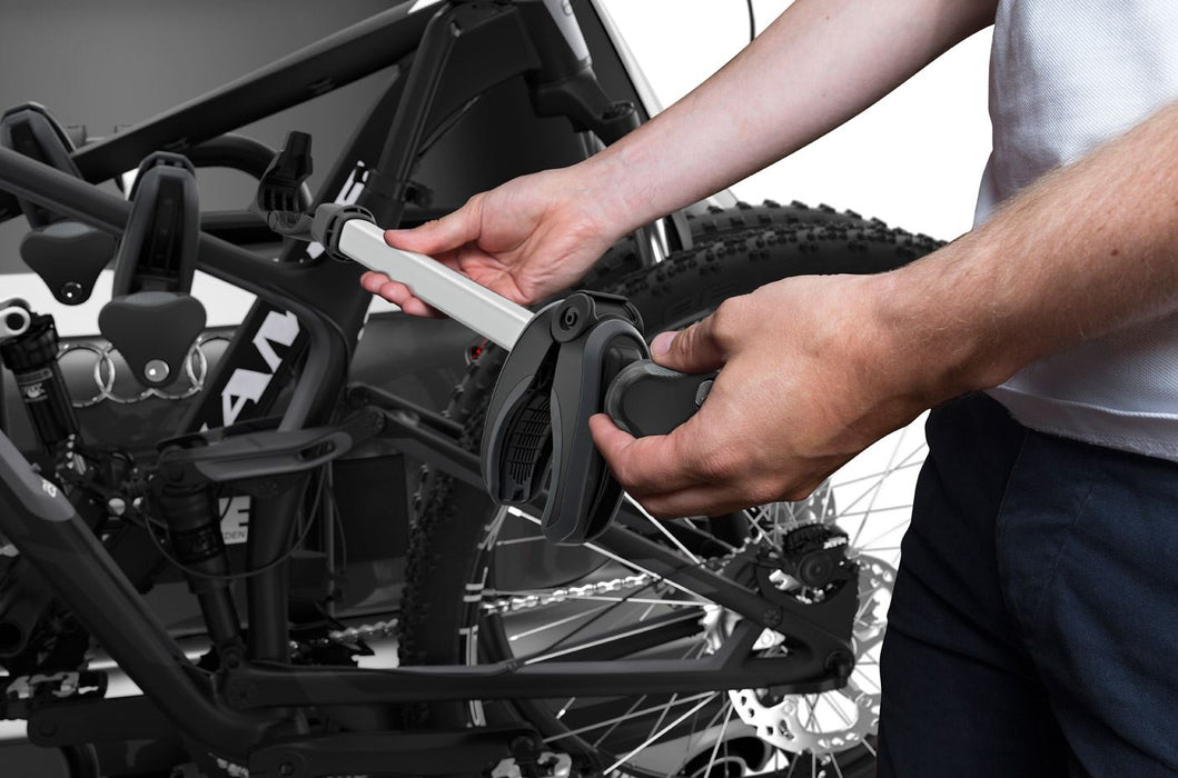 Thule EasyFold XT three-bike platform towbar bike rack black/aluminium Towbar Bike Rack Thule - Bars 4 Cars