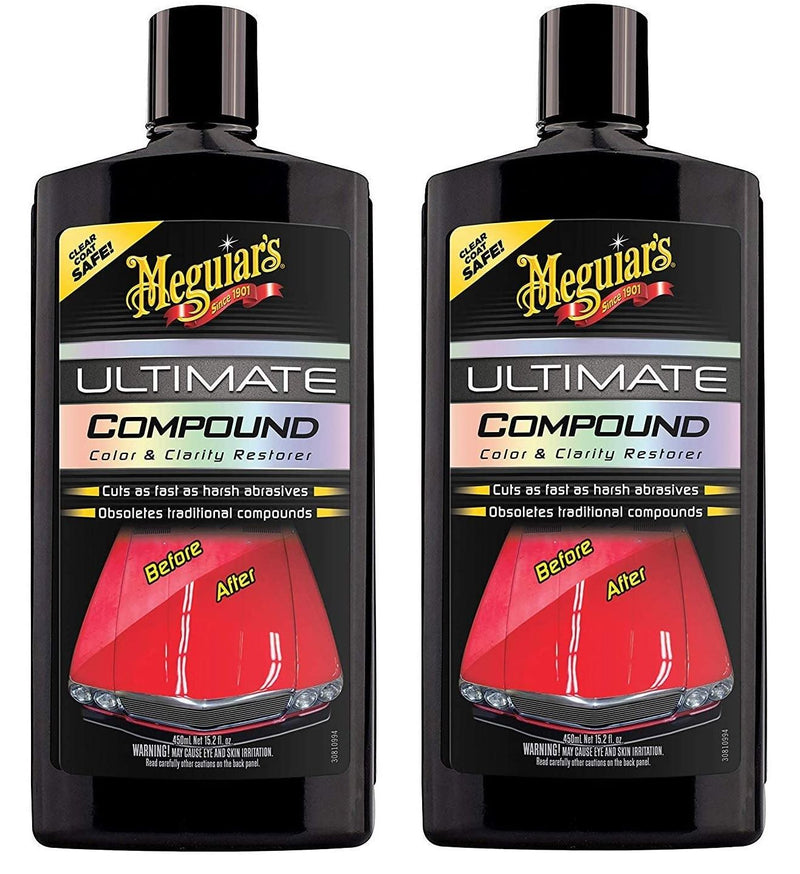 2X Meguiar's Ultimate Compound Colour & Clarity Restorer 450ML - G17216 Meguiar's - Bars 4 Cars