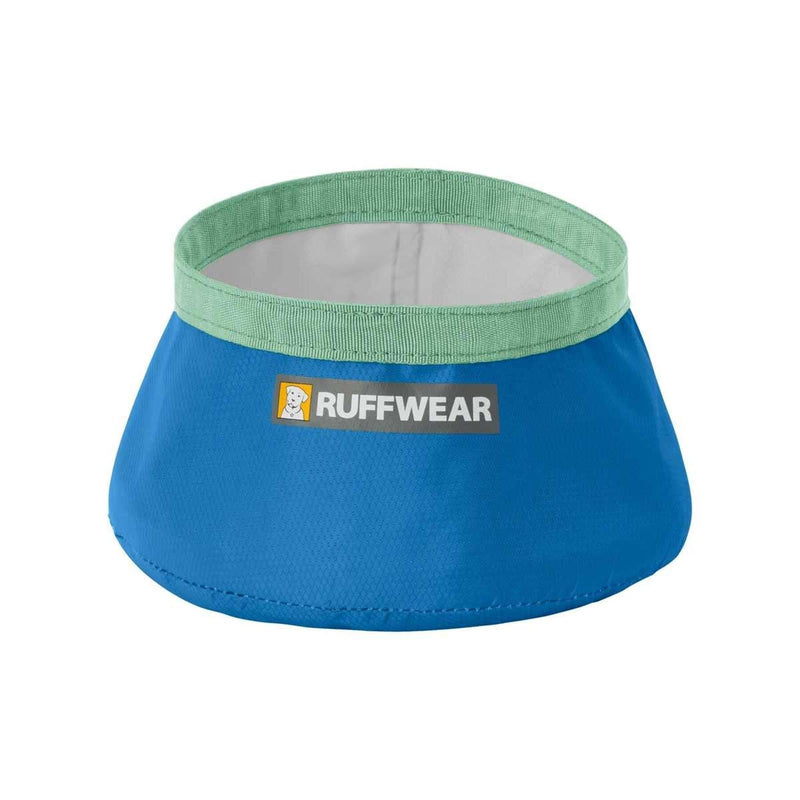 Ruffwear Trail Runner Ultralight Dog Bowl in Blue Pool Ruffwear - Bars 4 Cars
