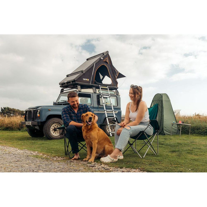 TentBox Cargo (Black Edition) 2 Person Roof Tent TENTBOX - Bars 4 Cars