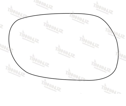 Summit Stick-On Standard Mirror Glass fits Mitsubishi Carisma 95 on RHS Summit - Bars 4 Cars