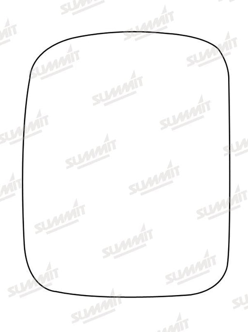 Summit Stick-On Standard Mirror Glass fits Nissan Terrano Ford Maverick RHS Summit - Bars 4 Cars