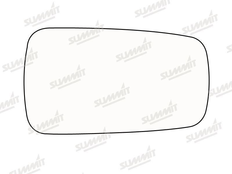 Summit Stick-On Anti Dazzle Mirror Glass fits Allegro, Ital, Metro, Mini LHS & RHS Summit - Bars 4 Cars