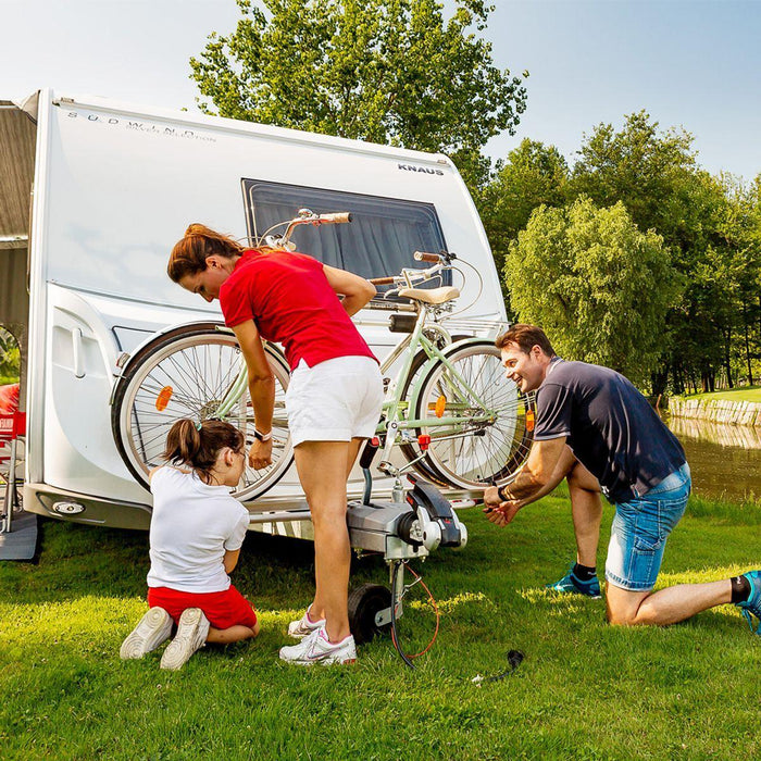 CARRY-BIKE CARAVAN XL A PRO (02093B91A) 2 Bike Carrier 50 kg Caravan / Motorhome Fiamma - Bars 4 Cars