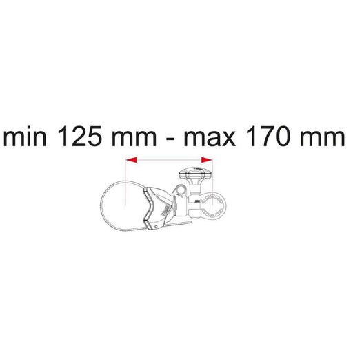 Fiamma Bike-Block Pro S 1 Deep Black (08831-01A) Fiamma - Bars 4 Cars