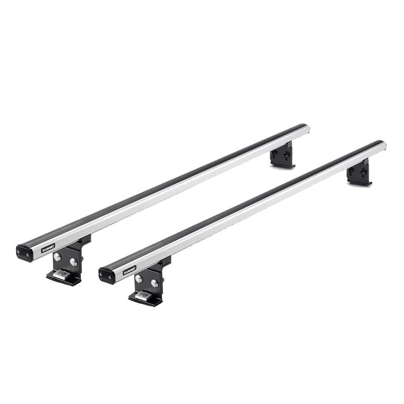 Summit Commercial 2 x Aluminium Fixed Point Roof Bars Rack 1.25m SULC-009 Summit - Bars 4 Cars