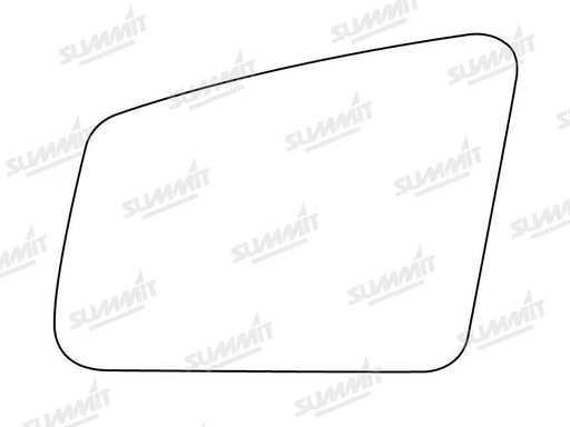 Summit Stick-On Standard Mirror Glass fits Mercedes E Class LHS Summit - Bars 4 Cars