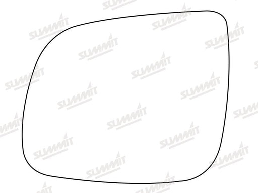 Summit Stick-On Standard Mirror Glass fits VW Touran, Audi Q5 & Q7 LHS Summit - Bars 4 Cars