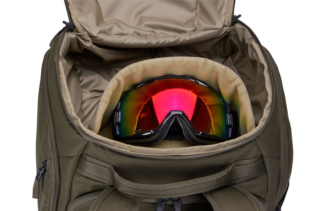 Thule RoundTrip Snowboard and ski boot backpack 60L deep khaki Thule - Bars 4 Cars