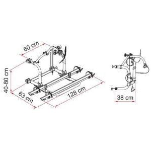 Fiamma Carry-Bike Pro C 02096-10- Fiamma - Bars 4 Cars