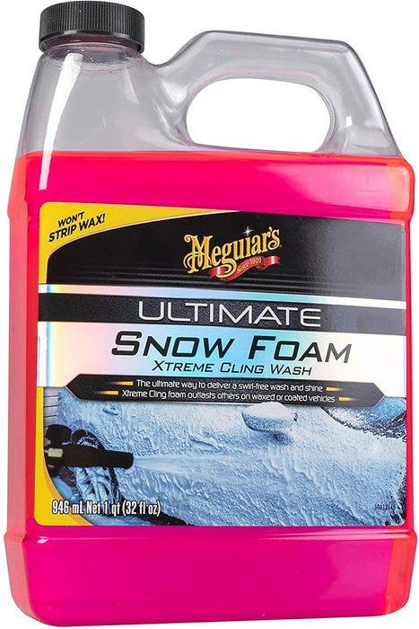 2x Meguiar's G191532EU Ultimate Snow Foam Xtreme Cling 946ml Meguiar's - Bars 4 Cars