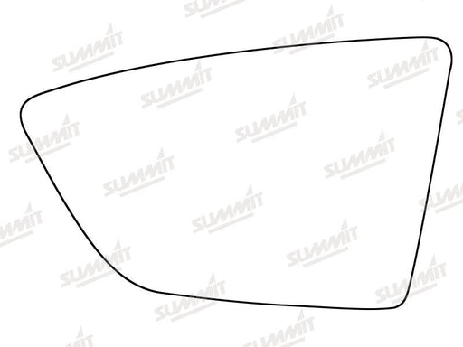 Summit Heated Base Plate With Standard Mirror Glass fits Seat Leon 12 on LHS Summit - Bars 4 Cars