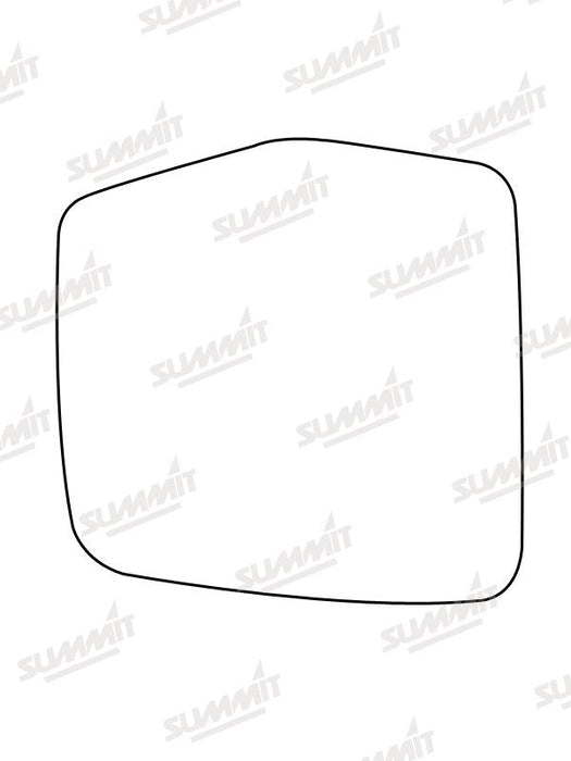 Summit Heated Base Plate With Standard Mirror Glass fits Citroen Jumpy LHS Summit - Bars 4 Cars