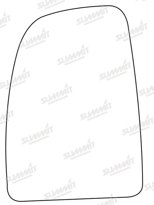 Summit Heated Base Plate With Commercial Mirror Glass fits Fiat Ducato, Cit Jumper / Relay, Peugeot Boxer LHS Summit - Bars 4 Cars