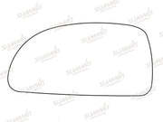 Summit Stick-On Standard Mirror Glass fits Toyota MR2 LHS Summit - Bars 4 Cars