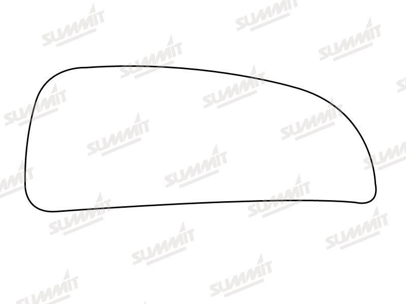 Summit Heated Base Plate With Lower Blind-Spot Mirror Glass fits Fiat Ducato, Citroen Jumper, Peugeot Boxer 06 on LHS Summit - Bars 4 Cars