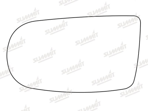 Summit Stick-On Anti Dazzle Mirror Glass fits Alfa GTV LHS Summit - Bars 4 Cars