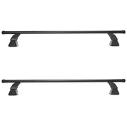 SUP-091 Premium Multi Fit Roof Bars, Black Steel, Set of 2 Summit - Bars 4 Cars