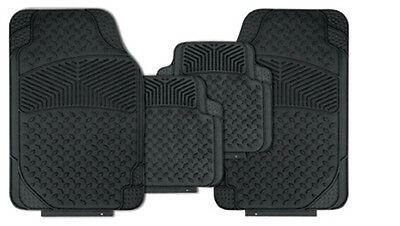 Heavy Duty Rubber Car Floor Mats Set Non Slip Washable Universal Fit UKB4C - Bars 4 Cars