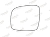 Summit Stick-On Standard Mirror Glass fits Chrysler Grand Voyager 07 to 17 LHS Summit - Bars 4 Cars
