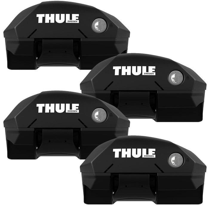 Thule Edge Foot Pack Open Raised Rails 720400 - 4 Pack Thule - Bars 4 Cars