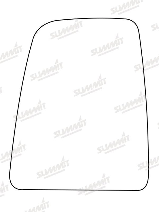 Summit Non-Heated Base Plate With Commercial Mirror Glass fits Ford Transit 14 to 16 LHS Summit - Bars 4 Cars
