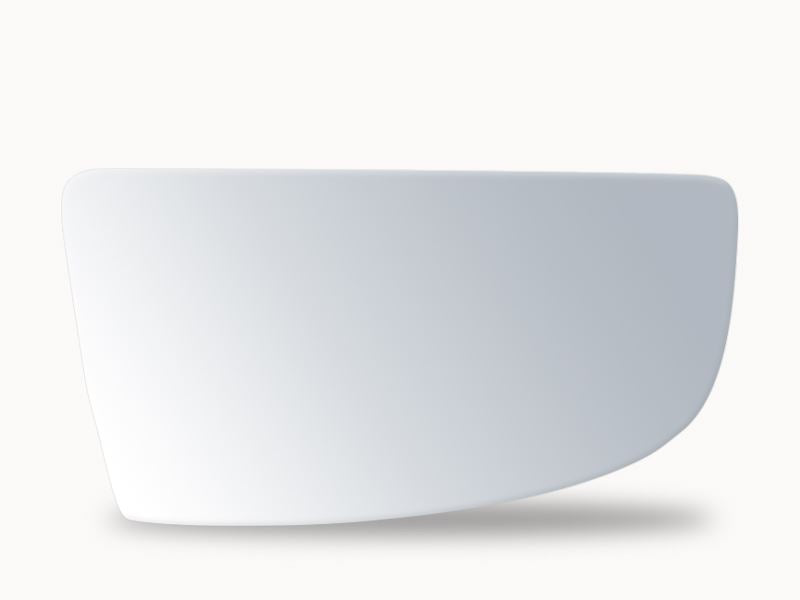 Summit Stick-On Commercial Lower Blind-Spot Mirror Glass fits Ford Transit RHS Summit - Bars 4 Cars