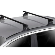 Summit SUP-016 Premium Steel Multi-Fit Roof Bars, Lockable, Set of 2 - Summit Shop