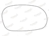 Summit Stick-On Standard Mirror Glass fits Daewoo Lanos RHS Summit - Bars 4 Cars