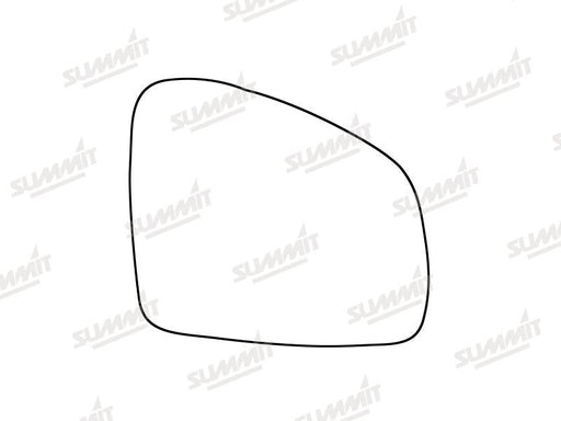 Summit Stick-On Standard Mirror Glass fits Renault Twingo 14 on RHS Summit - Bars 4 Cars