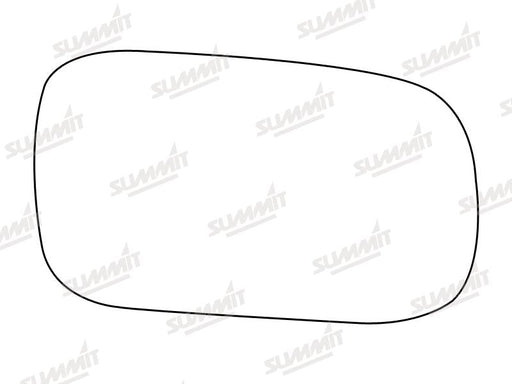 Summit Stick-On Standard Mirror Glass fits Subaru Legacy RHS Summit - Bars 4 Cars