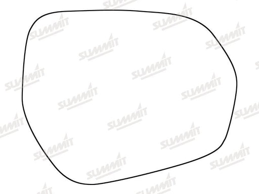 Summit Heated Base Plate With Standard Mirror Glass fits Ford Fiesta 17 on RHS Summit - Bars 4 Cars