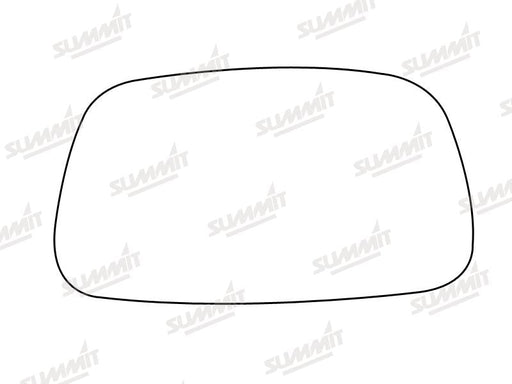 Summit Stick-On Standard Mirror Glass fits Volvo 440, 460 480 91 on RHS Summit - Bars 4 Cars