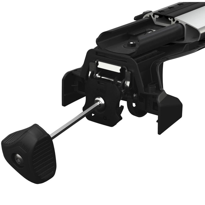 Thule WingBar Edge Roof Bars Aluminum fits Land Rover Defender 130 7-seater 2022- 5 doors with T-Profile Thule - Bars 4 Cars