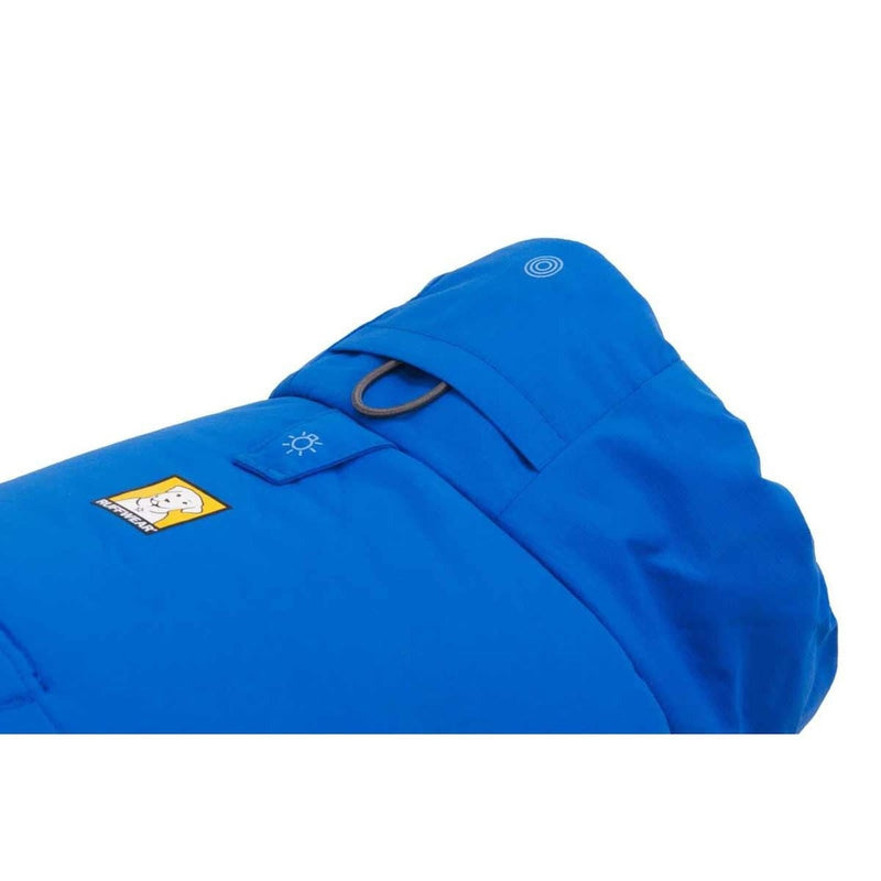 Ruffwear Vert Coverall Dog Snow Suit in Blue Pool (Small) Ruffwear - Bars 4 Cars