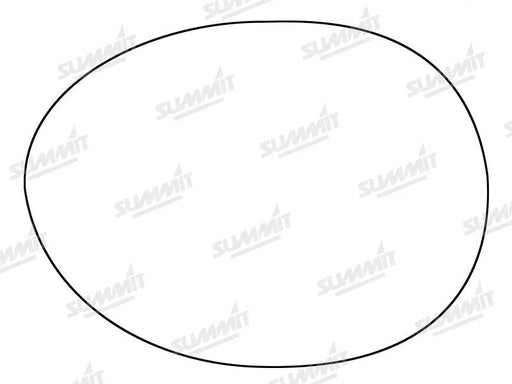 Summit Stick-On Standard Mirror Glass fits BMW Mini Cooper 14 on LHS Summit - Bars 4 Cars