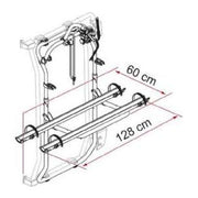 Fiamma Carry-Bike Frame Deep Black 02096-35A Fiamma - Bars 4 Cars