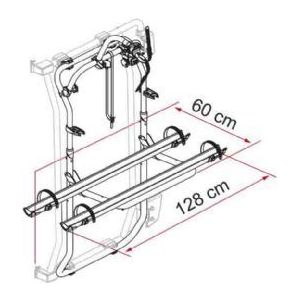 Fiamma Carry-Bike Frame Deep Black 02096-35A Fiamma - Bars 4 Cars