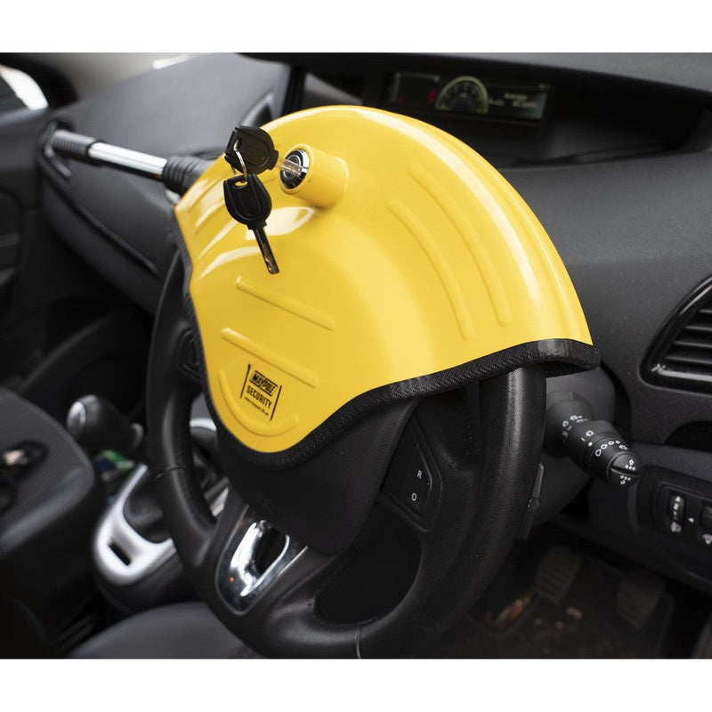 MP5494 Car Van Motorhome Disc Type Anti Theft Security Steering Wheel Lock Clamp - View 4